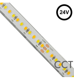 LED-nauha 24V | 240xLED/m | 5m | SMD2025 | CCT | 10W/M | IP20