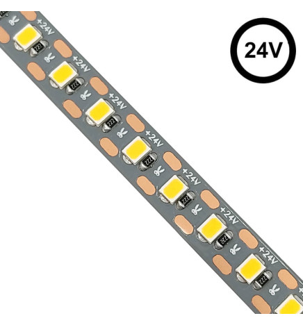 Ruban LED 24V |130 LED/m | 5m | SMD2835 | 950Lm |11W/M | CRI93 | IP20