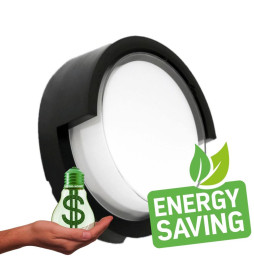 Aplique  LED - 15W - ESTOCOLMO - Cor CCT Selecionável - IP65