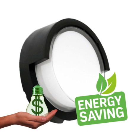 Aplique  LED - 15W - ESTOCOLMO - Cor CCT Selecionável - IP65