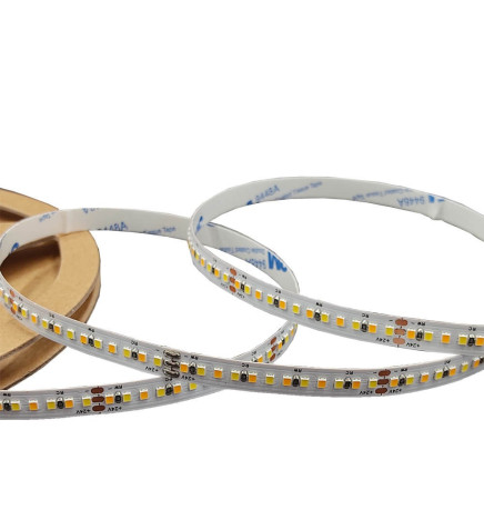 LED Strip 24V | 240xLED/m | 5m | SMD2025 | CCT | 10W/M | IP20