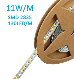 LED-Nauhat 24V |130 LED/m | 5m | SMD2835 | 950Lm |11W/M | CRI93 | IP20