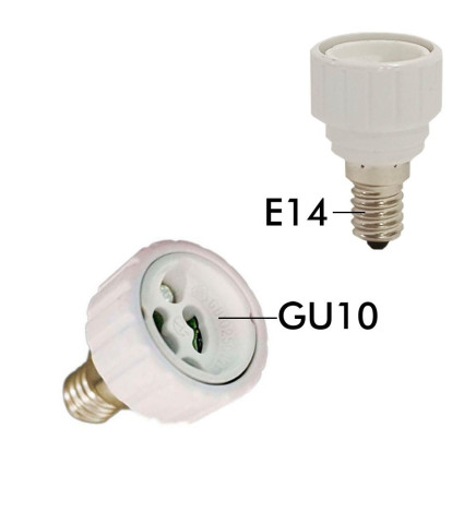 E14-GU10 Sokkel adapter