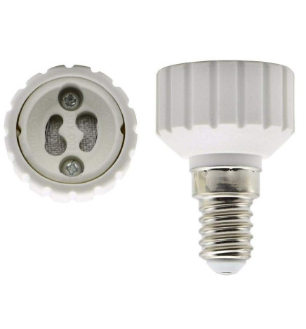 Casquilho Adaptador E14-GU10