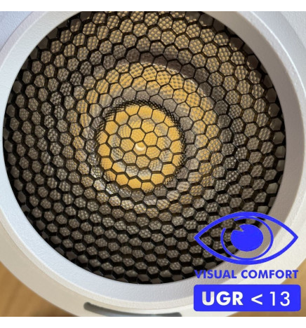 ROMA - LED-Skinnespotlight - 1-fase - 40W-26W - ROME - GxTronic-driver - Justerbar optikk 24º-60º -UGR13- CCT