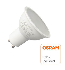 GU10 - 6W  - 120° - Osram Chip