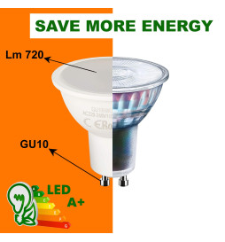 Lampadina LED GU10 SMD 6W 120º  Osram Chip