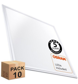 PAKKE 10 LED-panel 60x60...