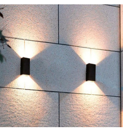 Applique LED esterno IP54 - GU10 x2