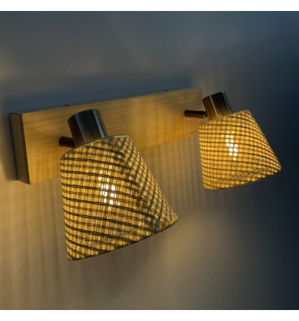 Aplique LED SKEI - Para 2 X E14 LED