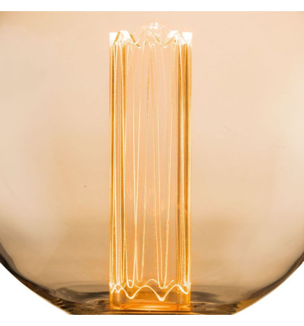 LED Bulb - Modern Crystal Ambar - 4W - E27 - G125 - Dimmable