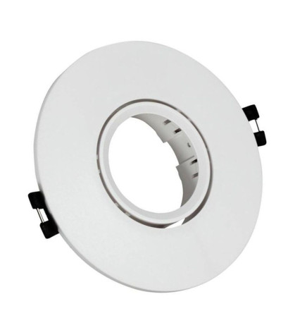 Aro Circular - Branco - Orientável para GU10