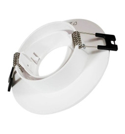 Cirkulär Ring - Vit - Justerbar för GU10