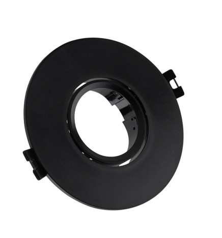Circular Ring - Black - Adjustable for GU10
