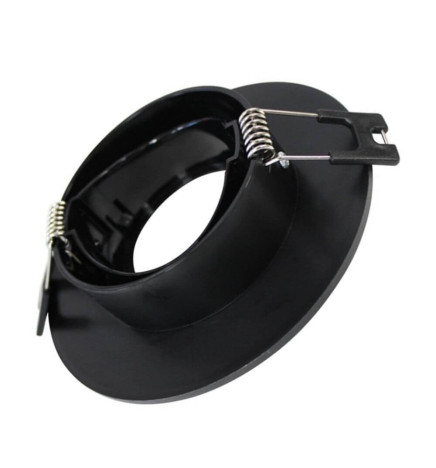 Circular Ring - Black - Adjustable for GU10