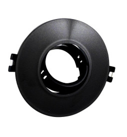 Anneau Circulaire - Noir - Orientable pour GU10