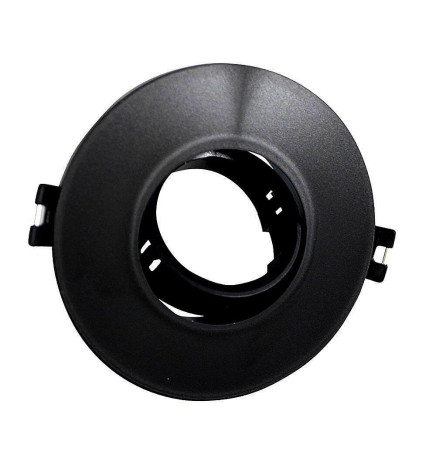 Anneau Circulaire - Noir - Orientable pour GU10
