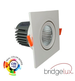 LED Downlight 15W - Justerbar - VIT -CRI+92 - UGR13