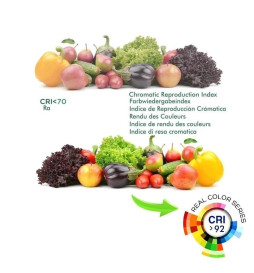 Downlight LED 15W - BRANCO - QUADRADO - NUVEM - CRI+92 - UGR13