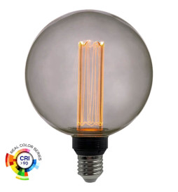 LED-lamppu - Moderni savustettu lasi - 4W - E27 - G125