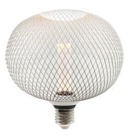 LED-Lampe - Modernes Metall - 4W E27 - Weiß - BIG Ø220mm