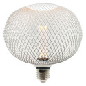 LED-Pære - Moderne metal - 4W E27 - Hvid - BIG Ø220mm