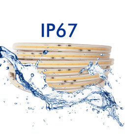 LED Strip COB 220V | 640 LED/m | 50m | FLIP CHIP | 1650Lm |15W/M | CRI90 | IP20 | Klipp 100 cm