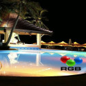 Controle remoto para lâmpada LED submersível RGB  36W