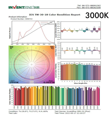 LED Strahler 40W -34W - FARUM - Weiß - 1-Phasen Schienensystem - Professionelle Farbe 98 - UGR13