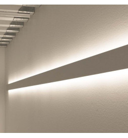 Profilé en aluminium modèle DOUBLE LUMIÈRE  - 2 mètres