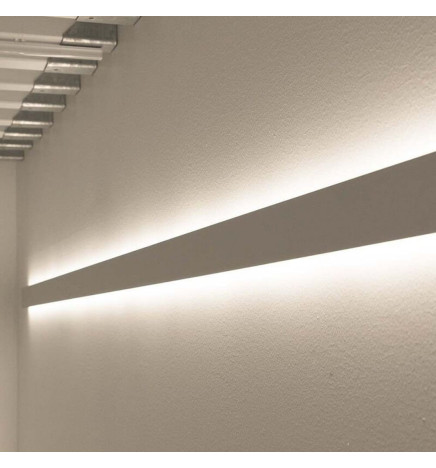 Aluminiumprofil dubbelt ljusgjutning - 2M