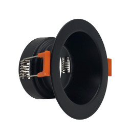 Anneau Fixe Circulaire pour GU10-MR16 - NOIR