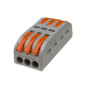 Hurtigkobling - 3 innganger, 3 utganger - PCT-813 - for elektrisk kabel