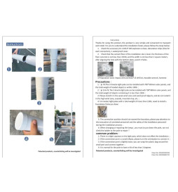 Coluna VADUZ  Preto - 3 metros - 4 metros