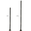 Columna VADUZ Negro - 3 metros  - 4 metros