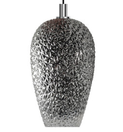 LED Filament Hengelampe - SILVER SMOKE - 4W - Rav