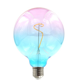 LED Filament Bulb - ORCHIDEA - 4W E27 - G125 - Amber