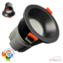 LED Downlight - 15W -  SORT RUND - CRI+92 - IP65 - UGR13