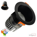 Downlight LED CIRCULAR 15W - PRETO - CRI+92 - UGR13