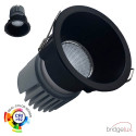 LED Downlight 15W - SVART RUNDE  - CRI+92 - UGR13
