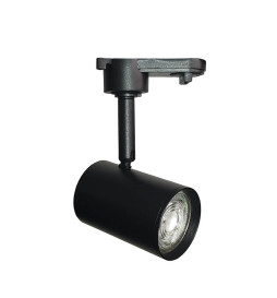 LED Track Spotlight 8W Single-phase - BLACK - 24º - HIGH LUMEN 165Lm/W