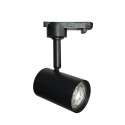 Foco carril LED 8W Monofásico - NEGRO - 24º - HIGH LUMEN 165Lm/W