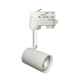 LED-Schienenstrahler 8W Dreiphasig - Weiß - 24º - Hohe Lichtleistung 165 Lm/W