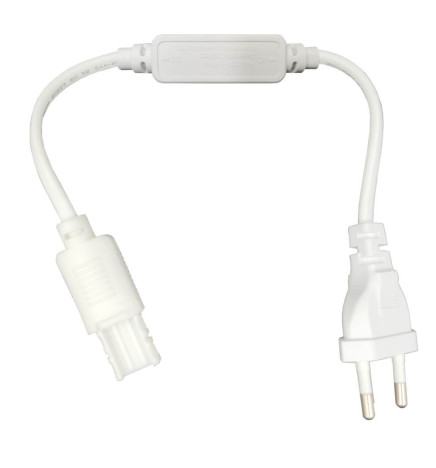 Tasasuuntaajan Virtakaapelin LED-Nauha 12mm - 220 V AC - IP65 - Leikkaa 100 cm Välein