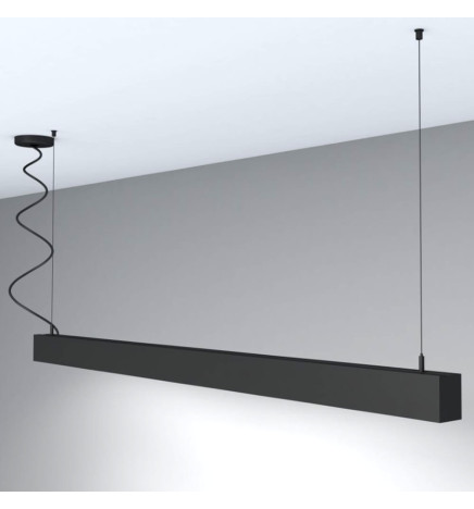 Linear Lamp Pendant LED - MUNICH BLACK - 0.5m - 1m - 1.5m - 2m - IP54 - dimmable