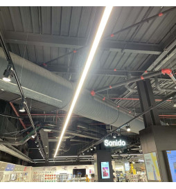 Linear Lamp Pendant LED - MUNICH BLACK - 0.5m - 1m - 1.5m - 2m - IP54 - dimmable