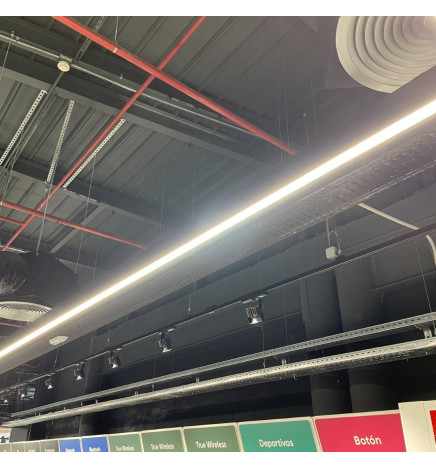 Lineær lampe - vedhæng - MÜNCHEN SORT - 0,5 m - 1 m - 1,5 m - 2 m - IP20