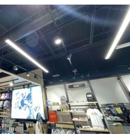 LED Linear Pendelleuchte - MÜNCHEN SCHWARZ - 0.5m - 1m - 1,5m - 2m - IP54 - Dimmbar