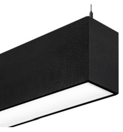 LED Linear Pendelleuchte - MÜNCHEN SCHWARZ - 0.5m - 1m - 1,5m - 2m - IP54 - Dimmbar