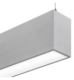 Linjär lampa - hängande - MÜNCHEN SILVER - 0,5 m - 1 m - 1,5 m - 2 m - IP20